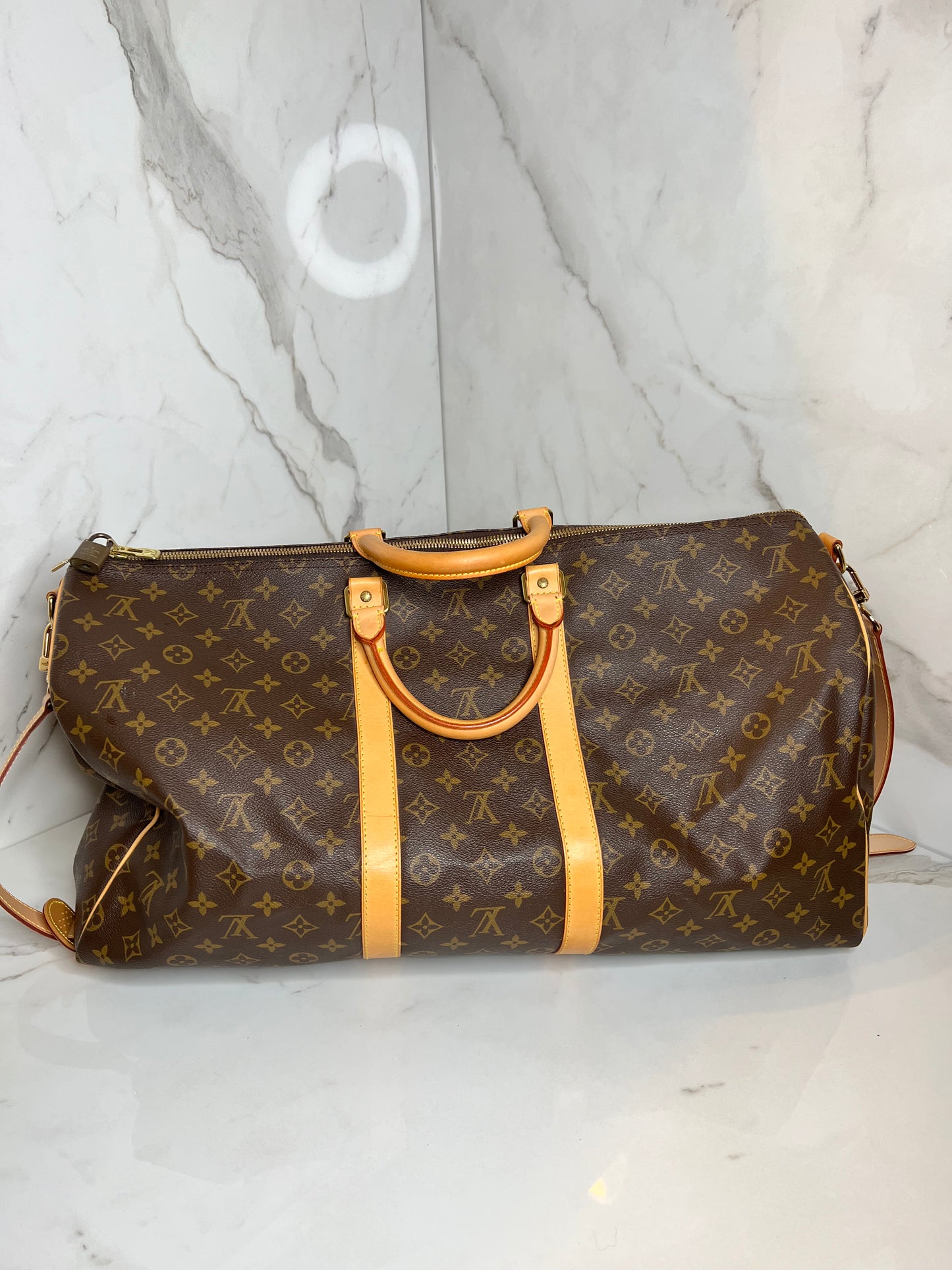 Keepall 55 Bandoulière Monogram (M41414) - Preloved